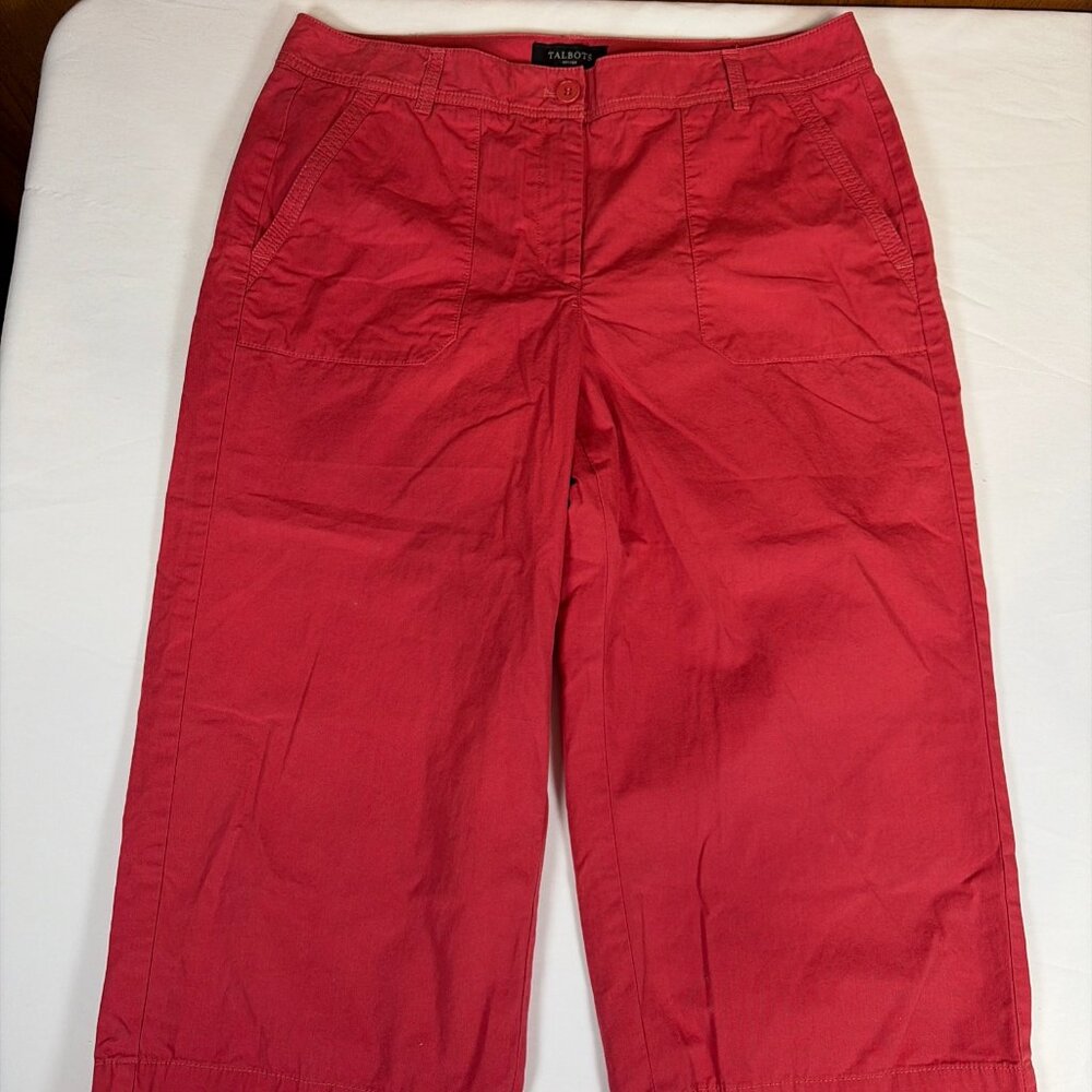Talbots Red Capris
